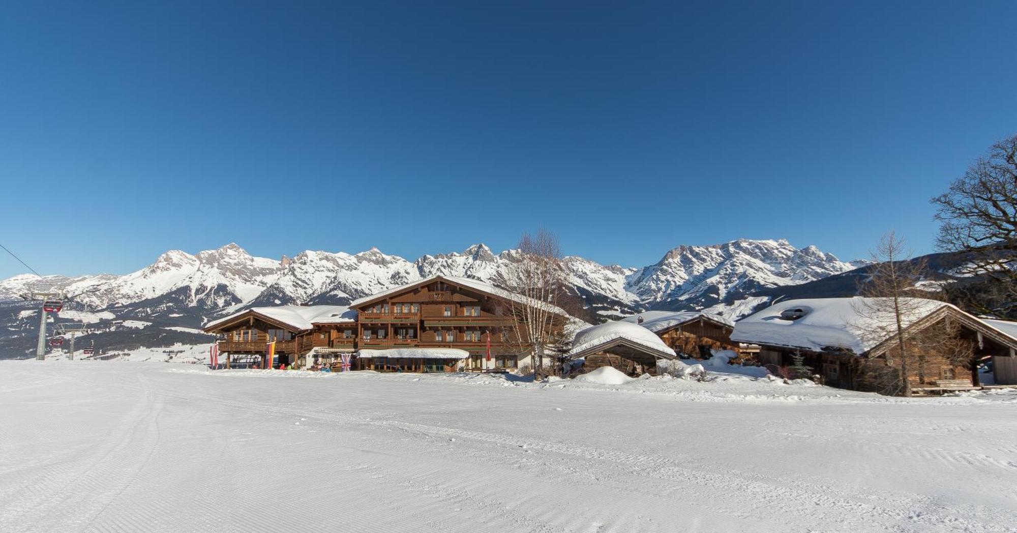 Berggasthof Christernreith Maria Alm am Steinernen Meer Buitenkant foto