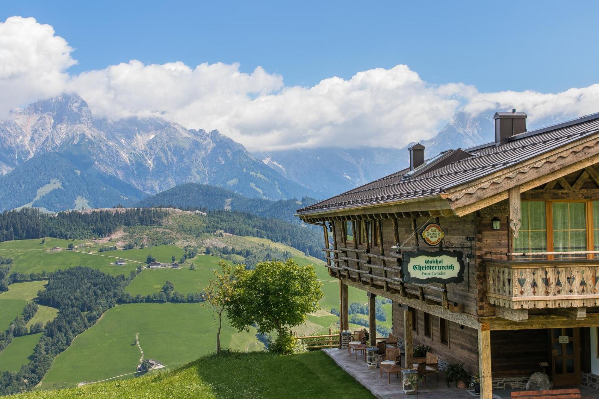 Berggasthof Christernreith Maria Alm am Steinernen Meer Buitenkant foto