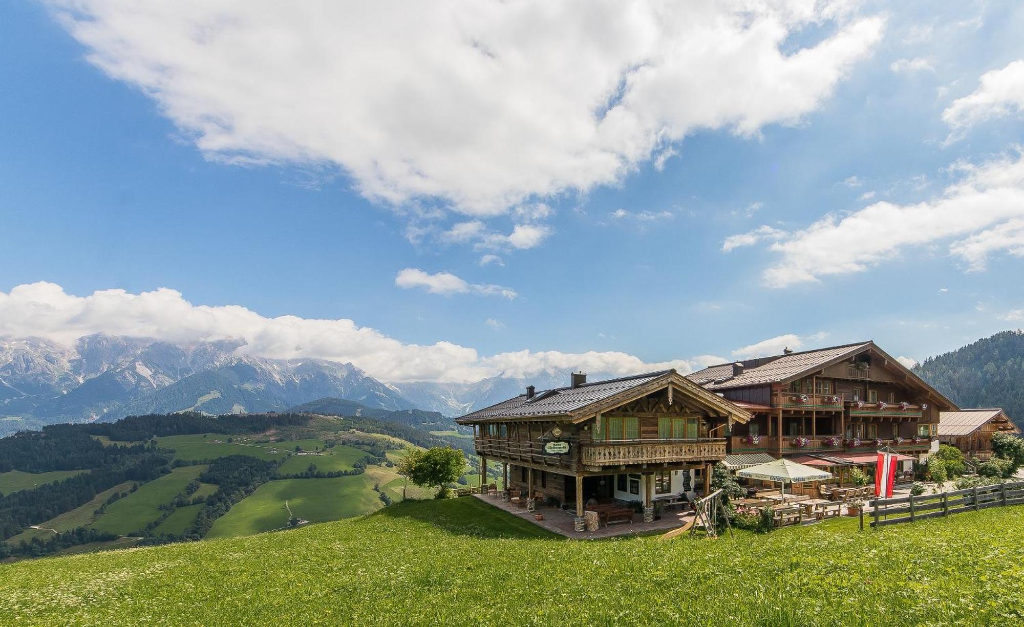 Berggasthof Christernreith Maria Alm am Steinernen Meer Buitenkant foto